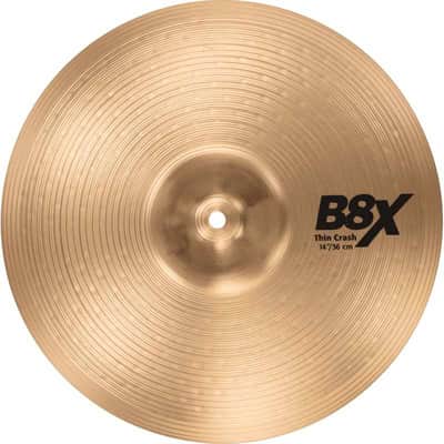 Sabian 41406X B8X 14" THIN CRASH image 2