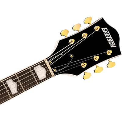 Gretsch Guitars  G5422TG Electromatic Classic Hollowbody Double-Cut With Bigsby and Gold Hardware Electric Guitar  2023 - Snow Crest White image 7