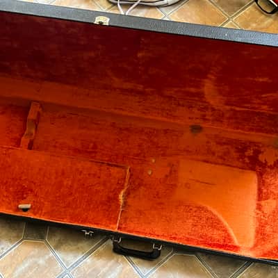 1965 1966 Fender Jaguar Jazzmaster guitar hard case tolex image 3
