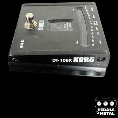 Korg DT-10BK Chromatic Pedal Tuner 2000s - Black - X16225 image 4