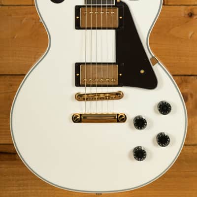 Gibson Custom Les Paul Custom w/Ebony Fingerboard Gloss | Alpine White image 1