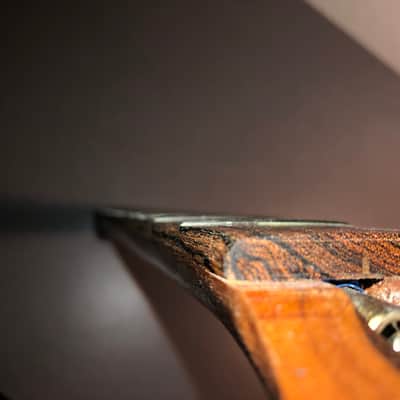 stratocaster exotic wood guitar neck for luthier repair parts image 9
