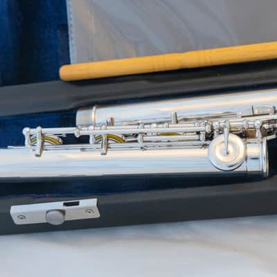 Muramatsu EX III Open-hole Conservatory Flute *Silver Headjoint *Low-B *Made in Japan *Cleaned & Serviced image 12