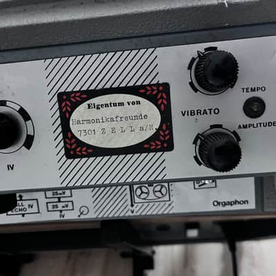 Hohner Orgaphon 40 MH — 1960s German Tube Combo, 40W 2x12, Spring Reverb + Tremolo image 2