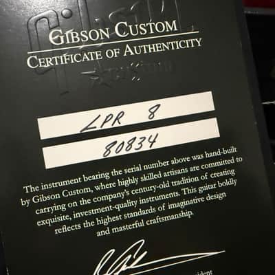 2010 Gibson R8 Les Paul image 2