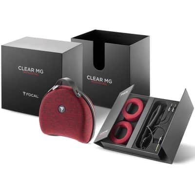 Focal Clear Mg Professional Circum-aural Open-Back Headphones, Black image 7