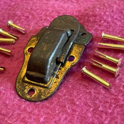 vintage Eagle case latch for 1950's 1960's Fender Gibson Lifton Geib guitar case 1959 Les Paul standard image 6