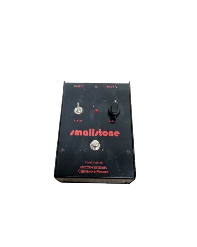 Electro-Harmonix Small Stone Russian - Effects Pedal - Black - Good w/ Hard Case image 1