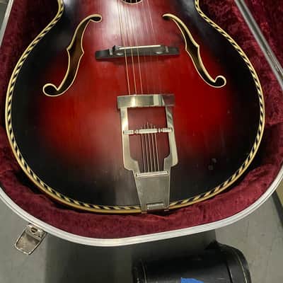 Huttl Archtop Sunburst West German ! image 11