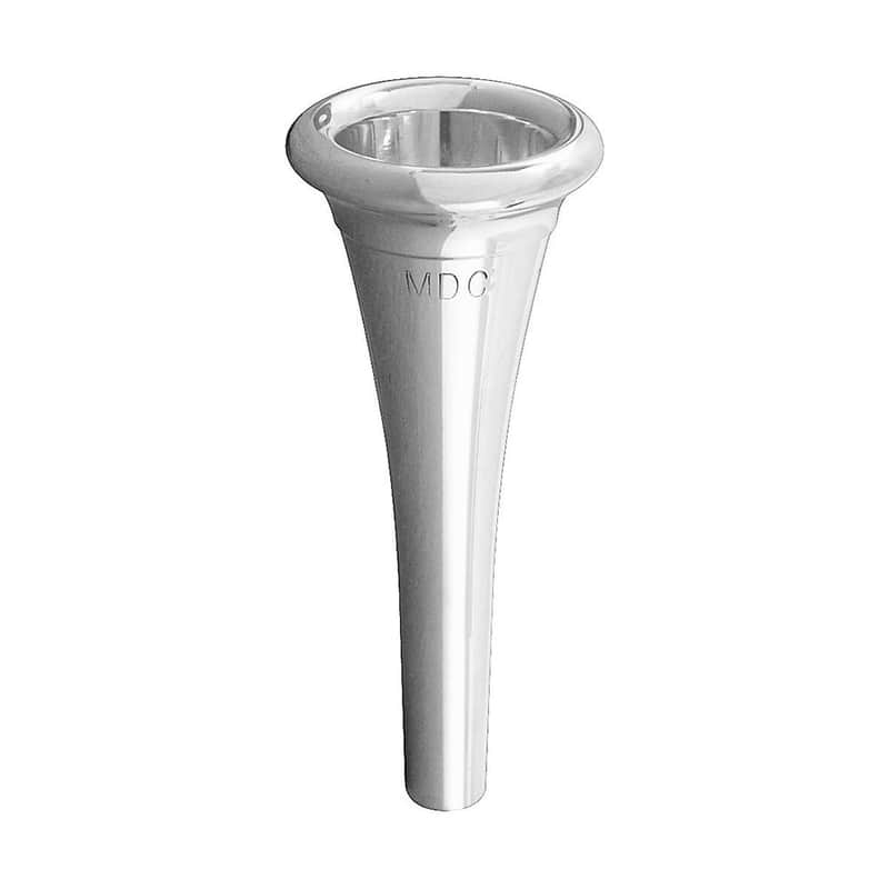 Holton H2850MDC Farkas Silver Plated French Horn Mouthpiece - Medium-Deep Cup image 1