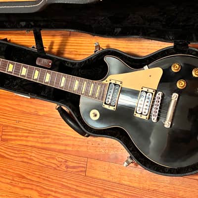 2002 Gibson Les Paul Classic Ebony Monster Player image 8