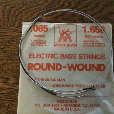 Music Man Vintage Original Leo Fender Era Music Man Bass Strings, Pick Pouch and Picks image 11