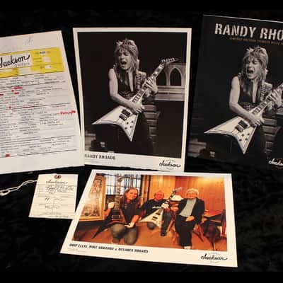 Jackson Randy Rhoads Tribute Relic Guitar (Limited One of 60) image 7