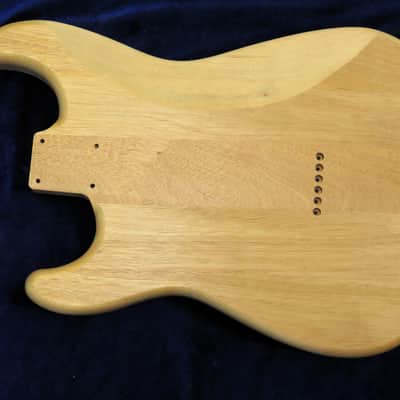 Spalted Maple Top / Mahogany Strat body Standard Hardtail 4lbs 6oz #3699  **IMPORTS INCLUDED image 5