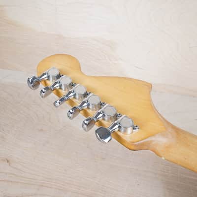 Fender CST-50LH Left Handed Stratocaster '68 Reissue MIJ 1986 Black Vintage Japan Fujigen Lefty w/ Bag image 7