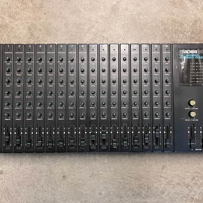 Boss BX-16 16-Channel Stereo Mixer 1980s - Black image 1