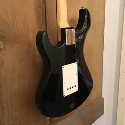 Yamaha EG112C Strat Style Electric Guitar Black image 8