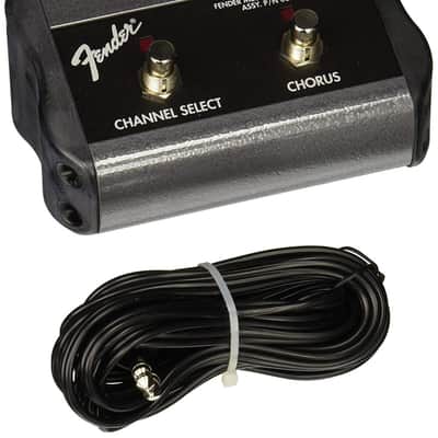 Genuine Fender 2-Button Footswitch: Channel/Chorus On/Of, 1/4" Jack, Princeton image 3