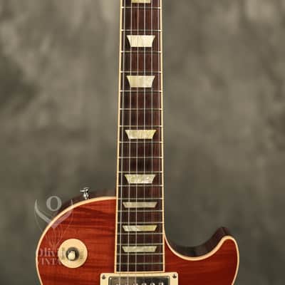 2005 Gibson Les Paul Standard Plus Light Burst Flame Maple Top image 4
