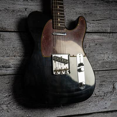 Fender Custom Shop 1963 Telecaster Journeyman Relic - 3A Rosewood Fingerboard, Black image 7