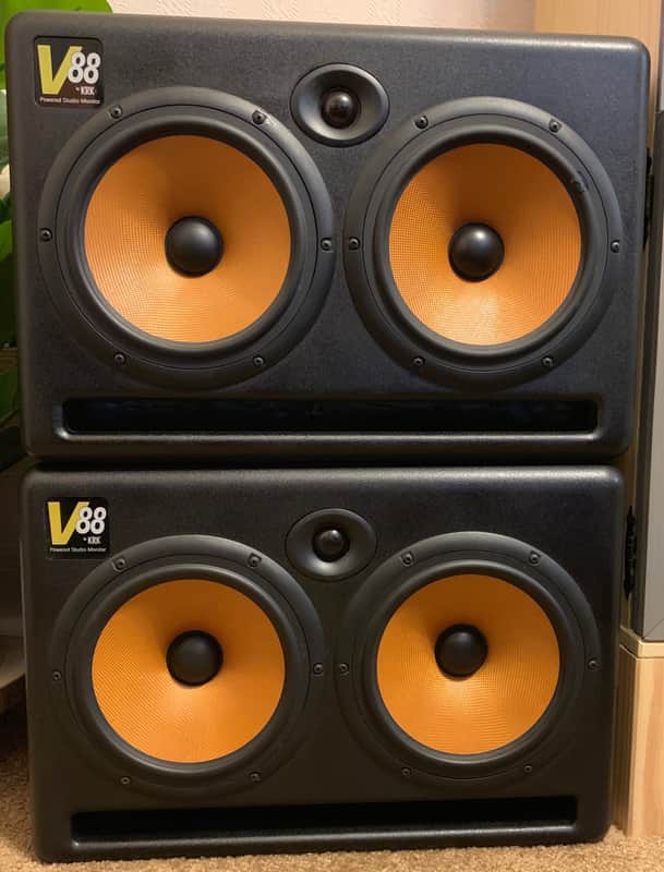 KRK V88 V Series 3-Way Dual 8" Active Studio Monitors (Pair) image 1