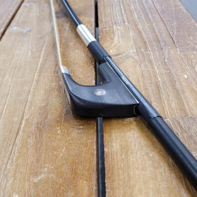 Presto 1/2 Size Carbon Fiber Bass Bow  Ebony image 7