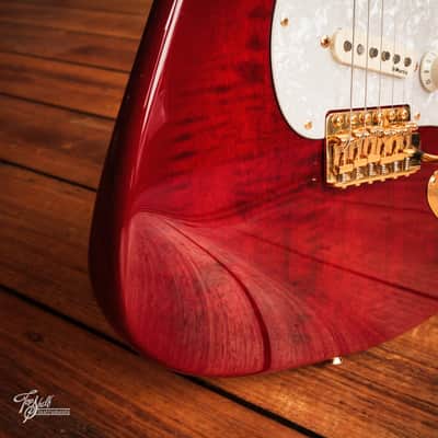 Fender Japan Richie Kotzen Stratocaster STR-RK Transparent Red Burst 2011 image 14