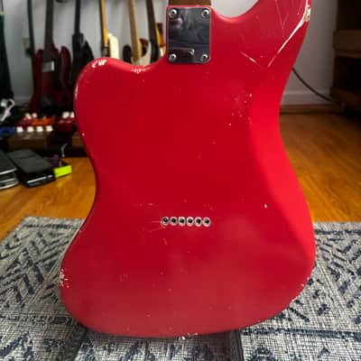 Quint Guitars #07 Jazzcaster - Fiesta Red image 4