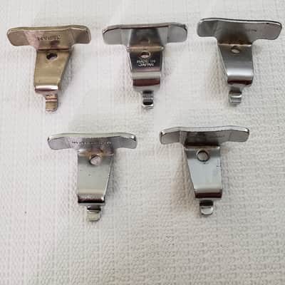 Made In Japan (MIJ) Cowbell Holder Parts 1960s - Chrome image 3