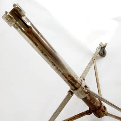 Ludwig 1" Nickel Tripod-Base Roller-Wheels Drum/Cymbal/Percussion Stand Part W&A image 2
