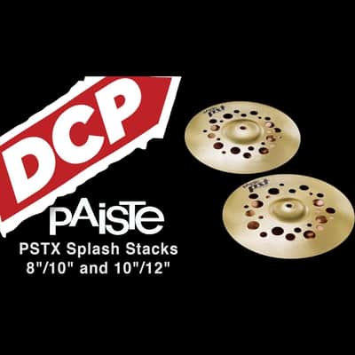 Paiste PST X Splash Stack Cymbals 10"/12" image 2