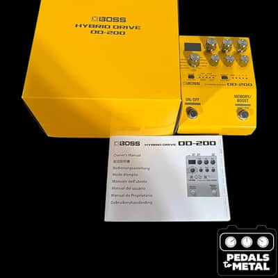 Boss OD-200 Overdrive 2019 - Present - Orange - X17616 image 1