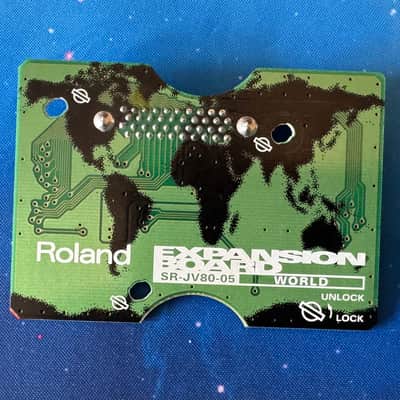Roland SR-JV80-05 World Expansion Board 1990s - Green