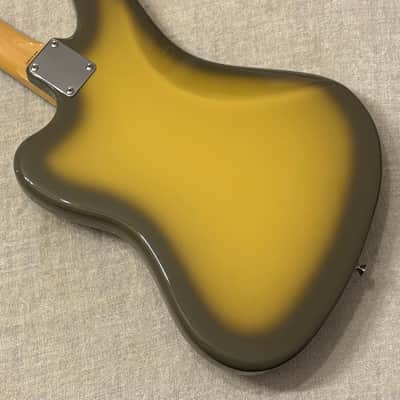 2004 Fender Japan JG-66 Jaguar Limited Edition Antigua Finish + G&G Deluxe Case Hang Tags Duncan Hot Jag Upgrade image 15