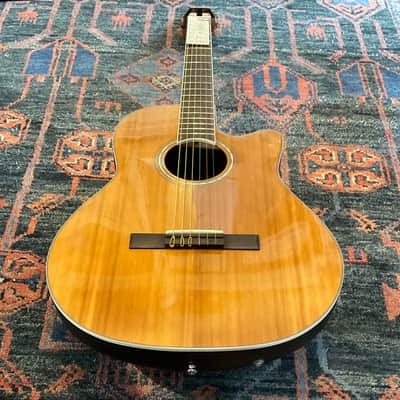 Ovation Celebrity Traditional CS24C-4 Classic Nylon A/E Guitar Natural w/Bag image 3