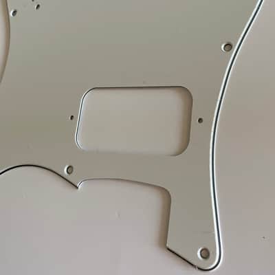 New 3 Ply White Fits Fender Double Fat HH Stratocaster Humbucker Guitar Pickguard image 6