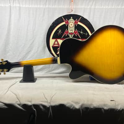 Epiphone Joe Pass Signature Emperor II VS Archtop Hollow Body Electric Guitar image 8