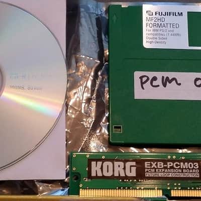 Korg EXB-PCM Expansion Boards | Sound Programming