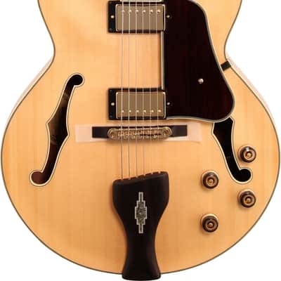 Ibanez LGB30 George Benson Signature Hollowbody Electric Guitar, Ebony Fingerboard, Natural image 2