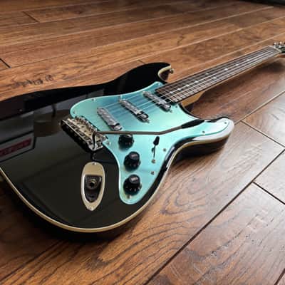 2018 Fender AST Aerodyne Stratocaster Black w/ Mirror Guard MIJ Japan image 4