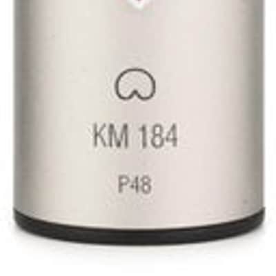 Neumann KM 184 Cardioid Small-diaphragm Condenser Microphone - Nickel image 3
