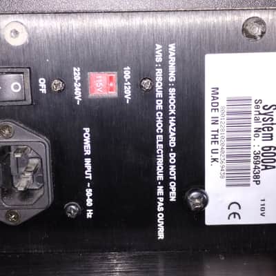 Tannoy System 600A Single Owner w/Box Superb! Nearfields Liquid Hi end, Made in UK.  These are PROFESSIONAL hi end Superbe! Nearfields. image 15