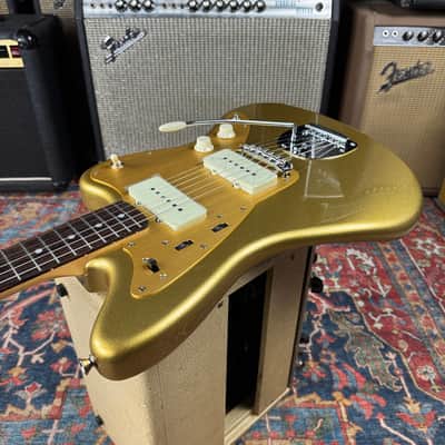 NEW Fender FSR Traditional II 60’s Jazzmaster Ishibashi Music Exclusive - Mystic Aztec Gold image 15