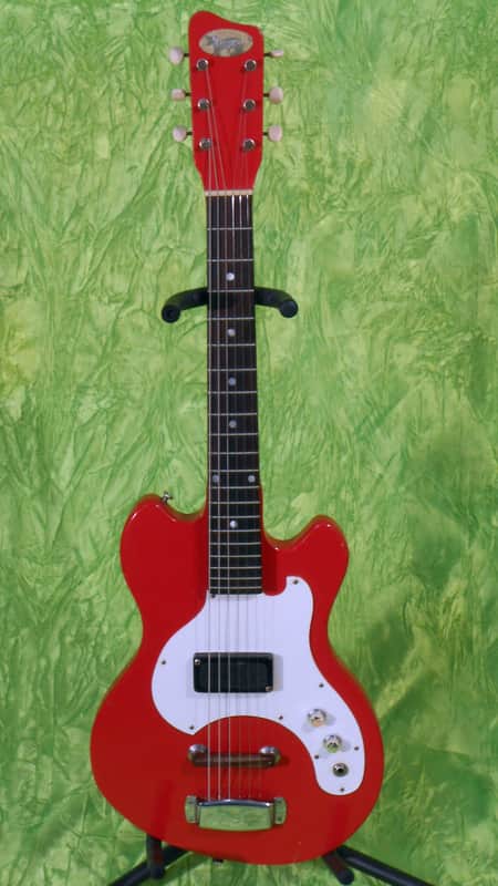 Supro Super Seven Short Scale Guitar w / Original Case Vintage 1965! image 1