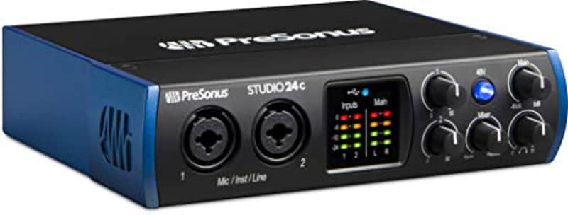 PreSonus Studio 24c 2x2, 192 kHz, USB-C Audio Interface (Renewed) image 1