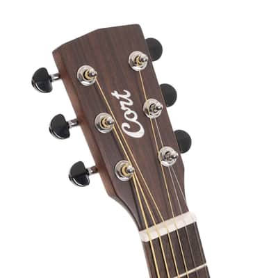 Cort Earth Series Go Hyvibe Acoustic Electric Guitar 2020's - Open Pore Brown Burst image 11