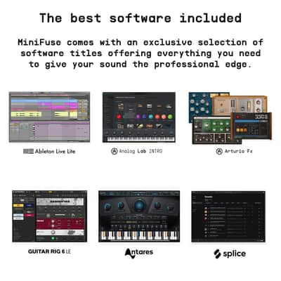 Arturia MiniFuse 2 USB-C Audio & MIDI Interface for Recording, Production, and Podcasting image 6