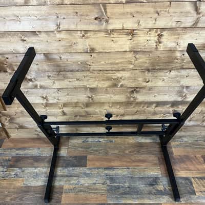 On-Stage KS7350 Pro Heavy-Duty Folding Z-Stand Keyboard Stand 2010s - Black image 3