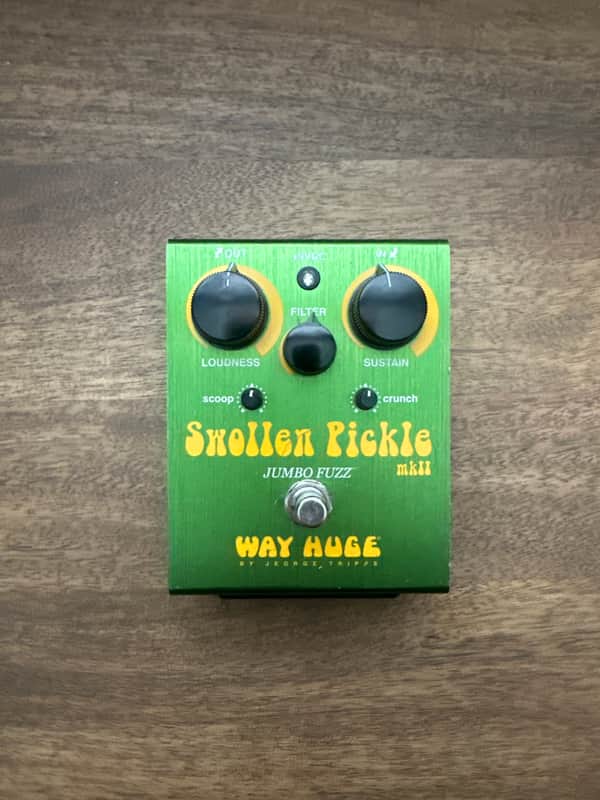 Way Huge WHE401 Swollen Pickle MkII Jumbo Fuzz 2010 - 2019 - Green image 1