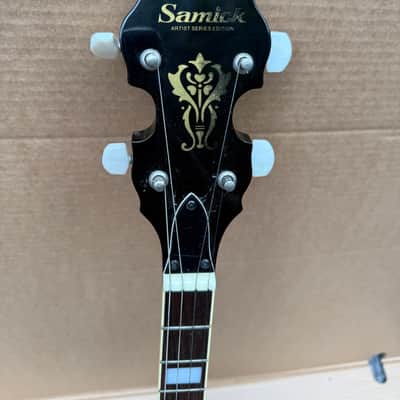 Samick Banjo Artist series / remo USA skin, / 4 string BANJO image 4